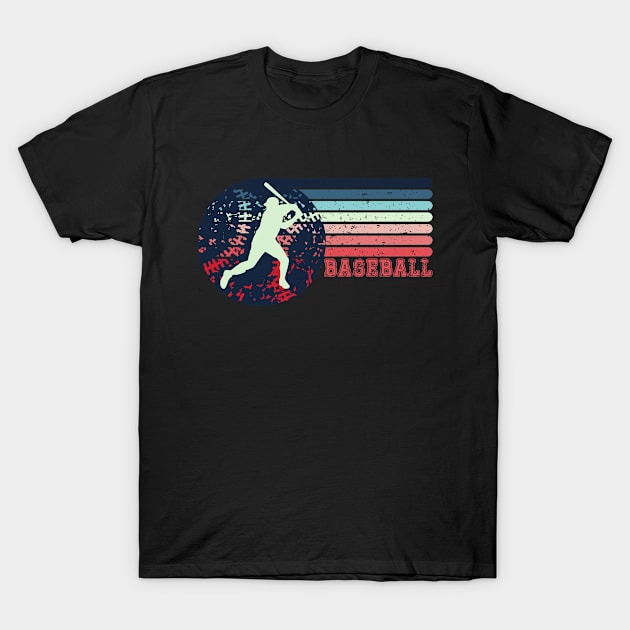 BASEBALL vintage T-Shirt by Myartstor 